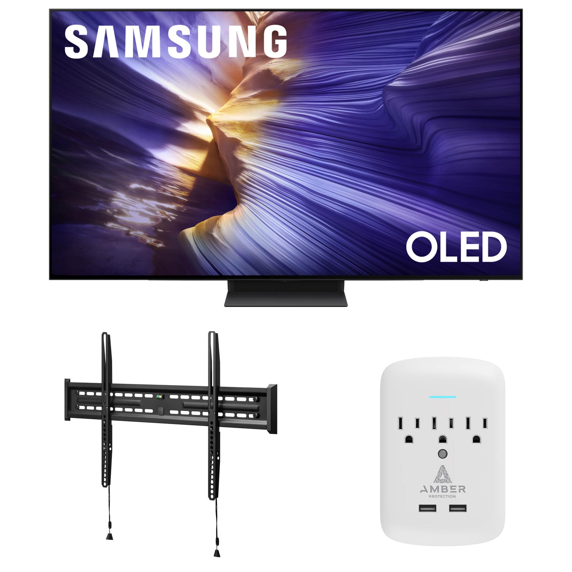 Amazon.com: Samsung QN65S90FAFXZA 65 Inch 4K OLED Smart TV with a