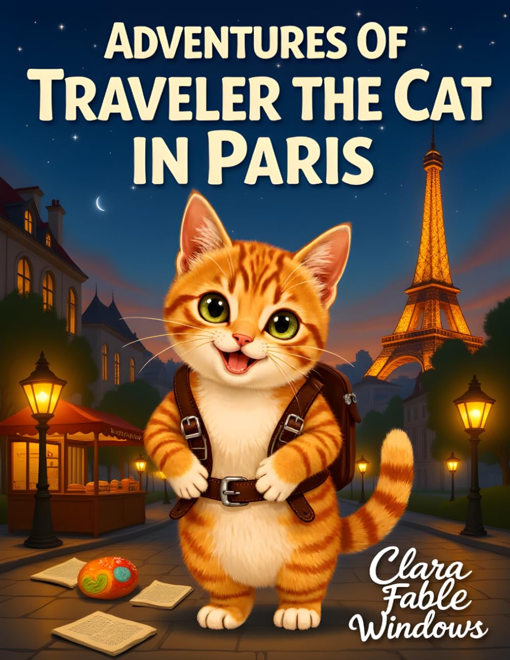 Adventures Of Traveler The Cat in Paris: A Whimsical Journey Through the City of Light, Art, and Dreams: 8 (A Journey Through Magical Lands and Whiskered Wonders)