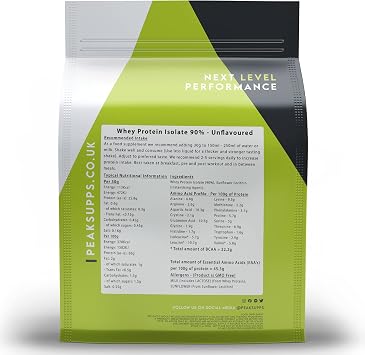 Whey Protein Isolate 90% - Unflavoured 500g