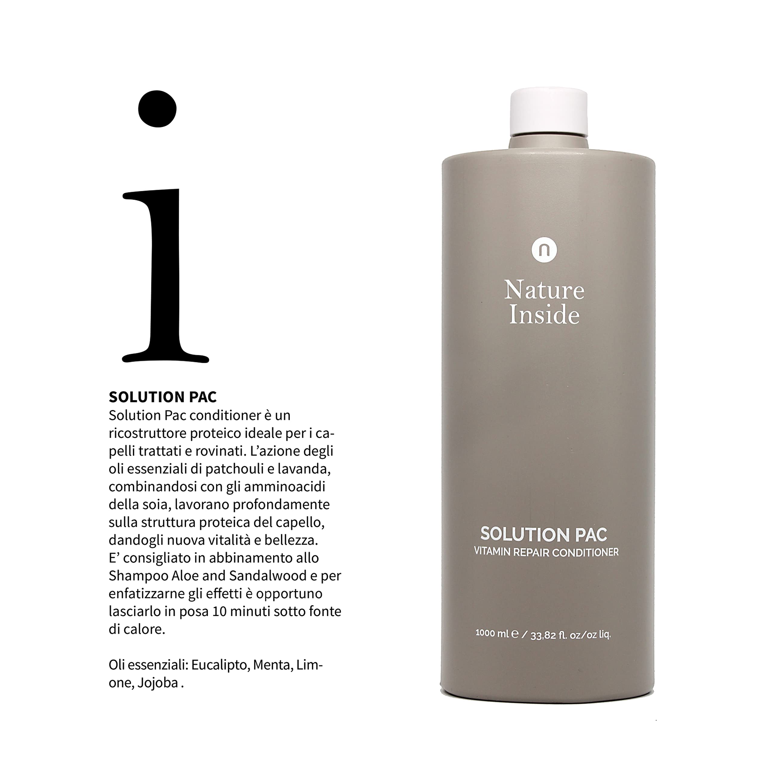 Naturalmente SOLUTION PAC Condizionante Aloe e Sandalo 1000 ml
