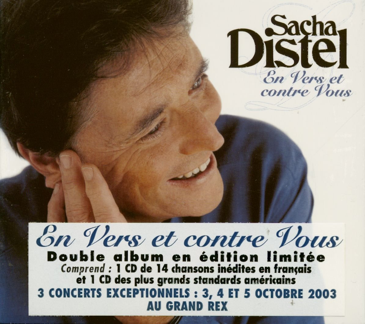En Vers Et Contre Vous [Audio CD] Sacha Distel