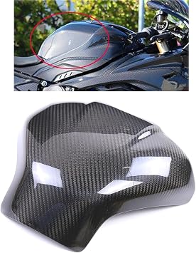 Motorcycle Tank Cover Fairing Real Carbon Fiber Tank Cover Protector For BMW S1000RR 2019 2020 2021 2022 2023 2024 2025 S1000R 2021+ M1000RR 2021+