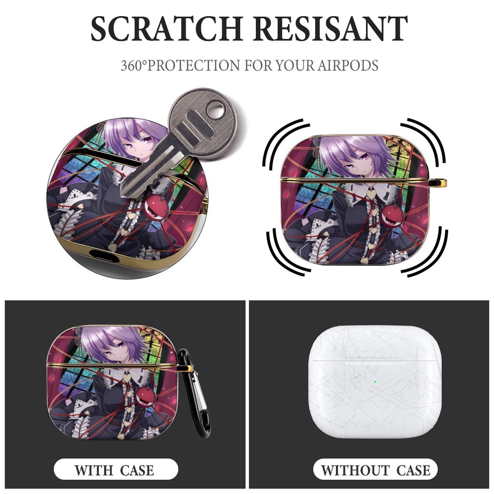 Amazon | AirPods 3 ケース 保護カバー 可愛い アニメキャラ柄 東方