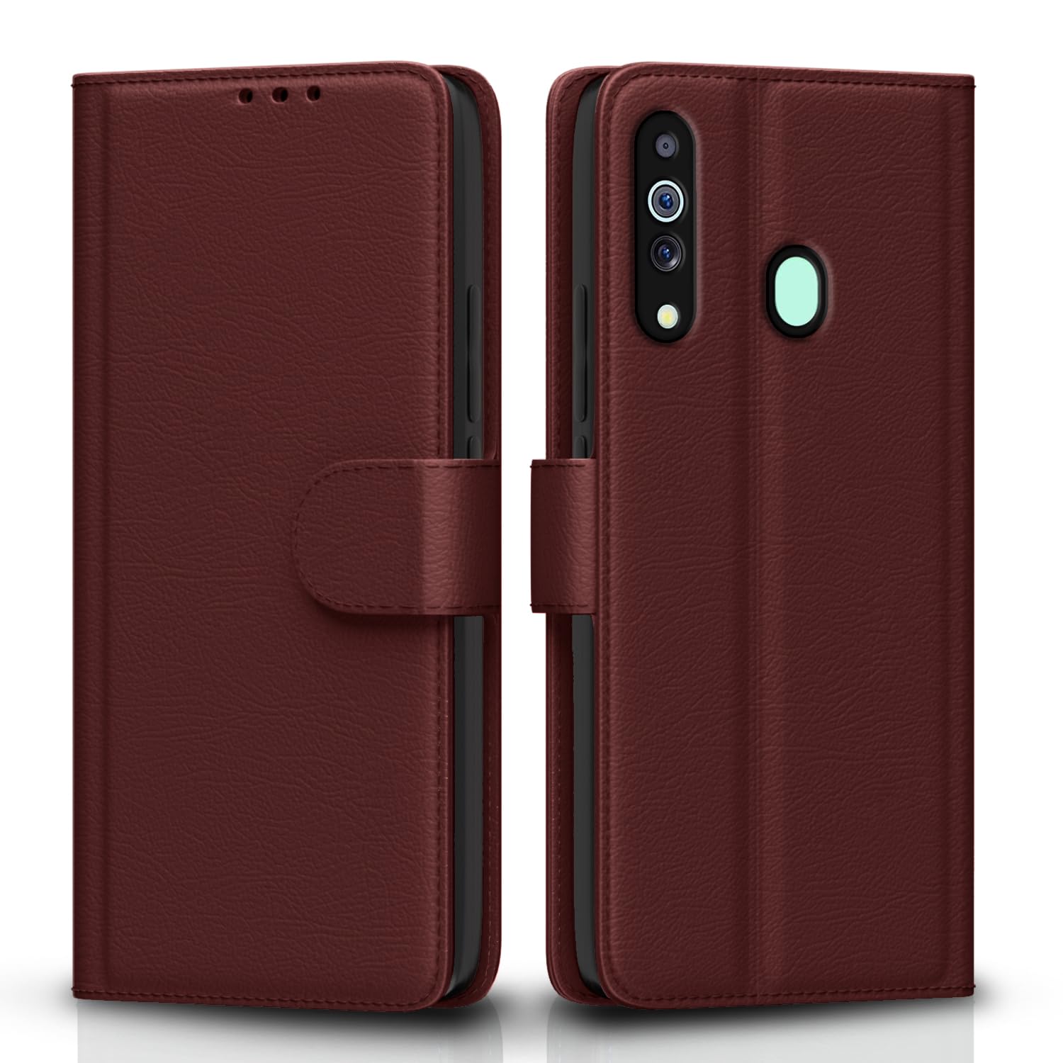 Samsung Galaxy M30 Flip Case - Leather Wallet Cover -1
