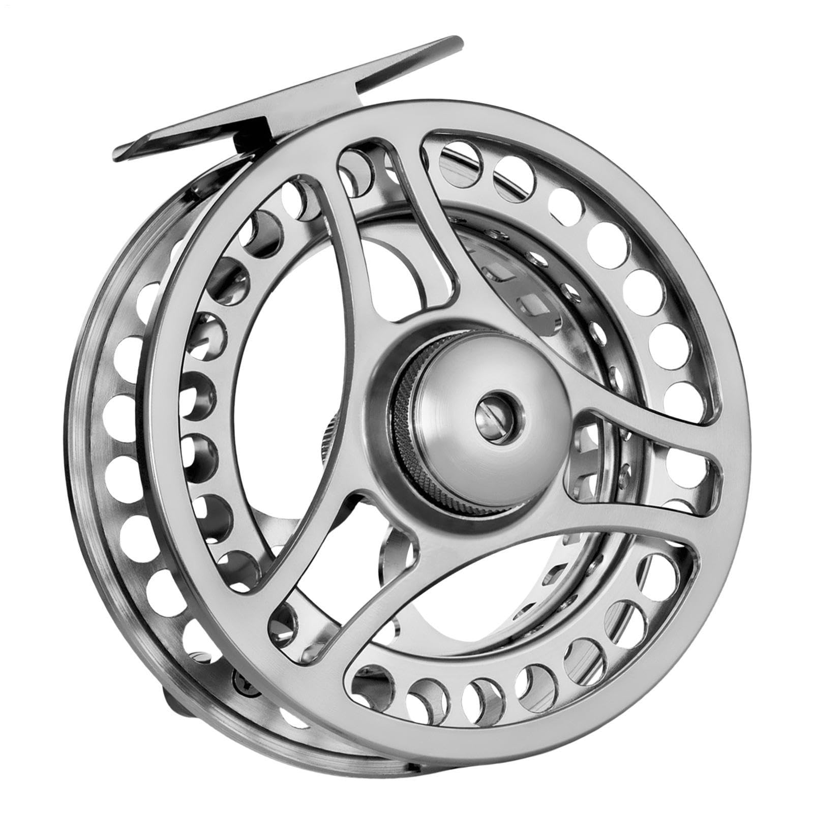 Moulinet de pêche à la mouche léger et polyvalent pour pêche à la mouche en plein air, voyage, lac, rivière, Mulinello Pesca Mosca Leggero Portatile résistant