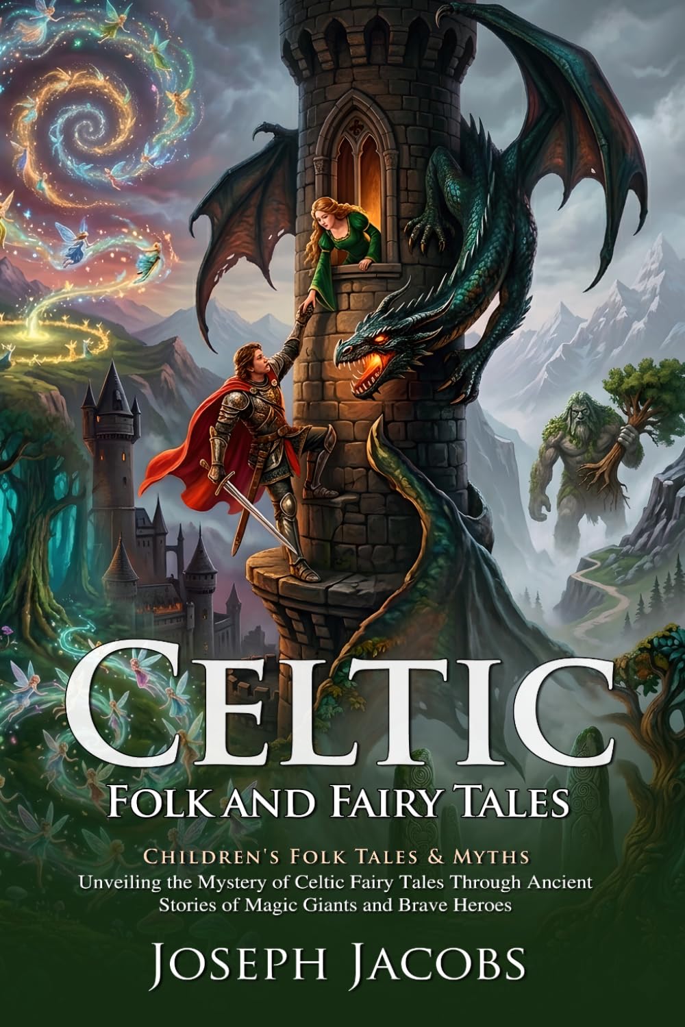 Celtic Folk and Fairy Tales: Ancient Magical Legends and Irish Folklore: Epic Journeys Through Celtic Myth and Wonder - Illustrated with Biography and Commentary