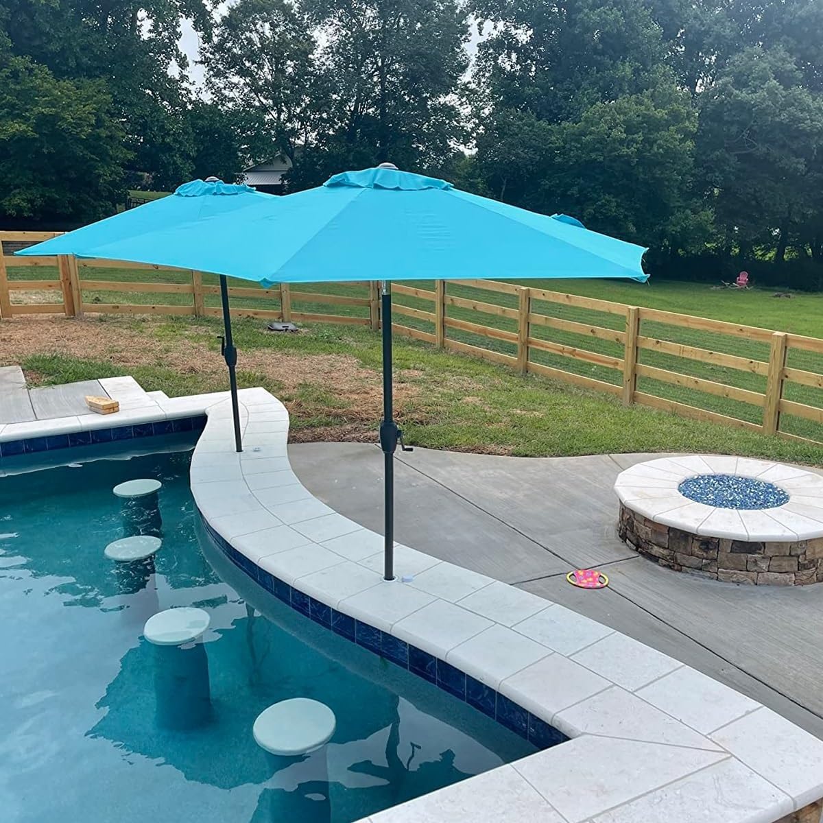 Toile De Parasol De Remplacement à 6 Baleines, 3M, Imperméable Et Résistante Aux UV, Tissu De Remplacement Pour Parapluie | Leroy Merlin