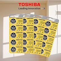 Vista 5 de Toshiba CR2025 Batería de moneda de litio de 3 voltios (500 baterías)