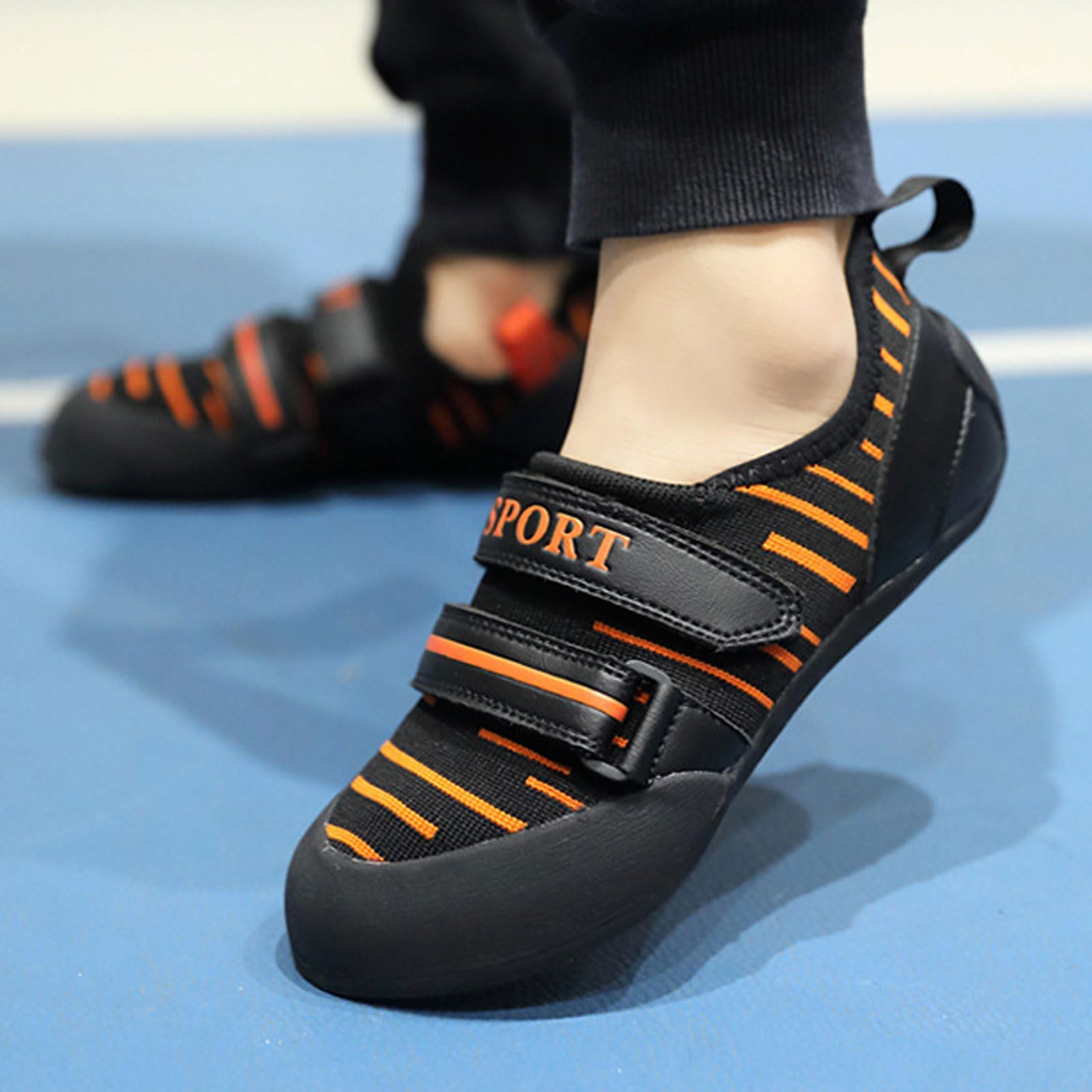 Scarpe da Arrampicata Indoor,Scarpe da Arrampicata per Principianti,Scarpe da Boulder Indoor,Facile da Pulire,Facile da Indossare e da togliere,Adatto per l'arrampicata Indoor