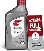 Vista 1 de Idemitsu IFG3 0W-20 SP/GF-6A Aceite de motor completamente sintético – 1 cuarto de galón Diseñado para una máxima eficiencia de combustible