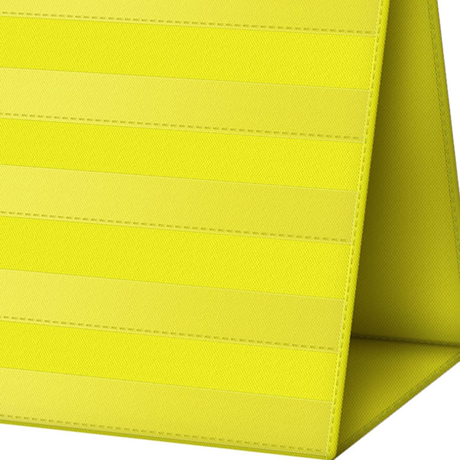 Tasca Da Tavolo, Supporto per Schede, Espositore Pieghevole per Materiale Didattico, per Classe, Asilo, Insegnante, Giallo