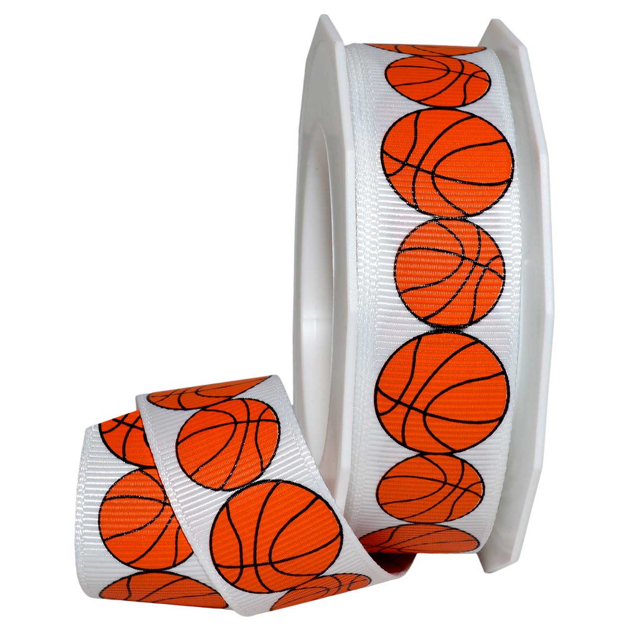 Ruban orange 100% polyester Morex Ribbon résistant de 2,2 cm de large