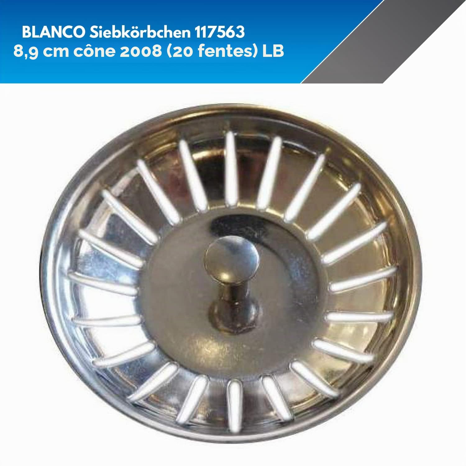Franke Panier de bonde Blanco 83 mm 20 Trous 117563