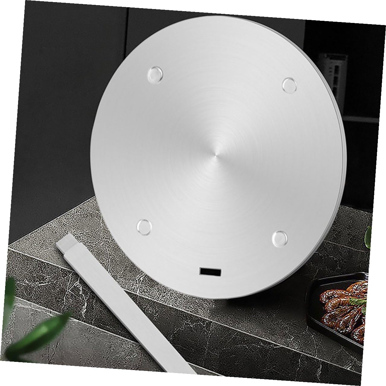 Artibetter Placa Difusora de Calor para Estufa de Gas, Adaptador de Inducción de Acero Inoxidable, Conveniente para Almacenar y Limpiar, Esencial de Cocina