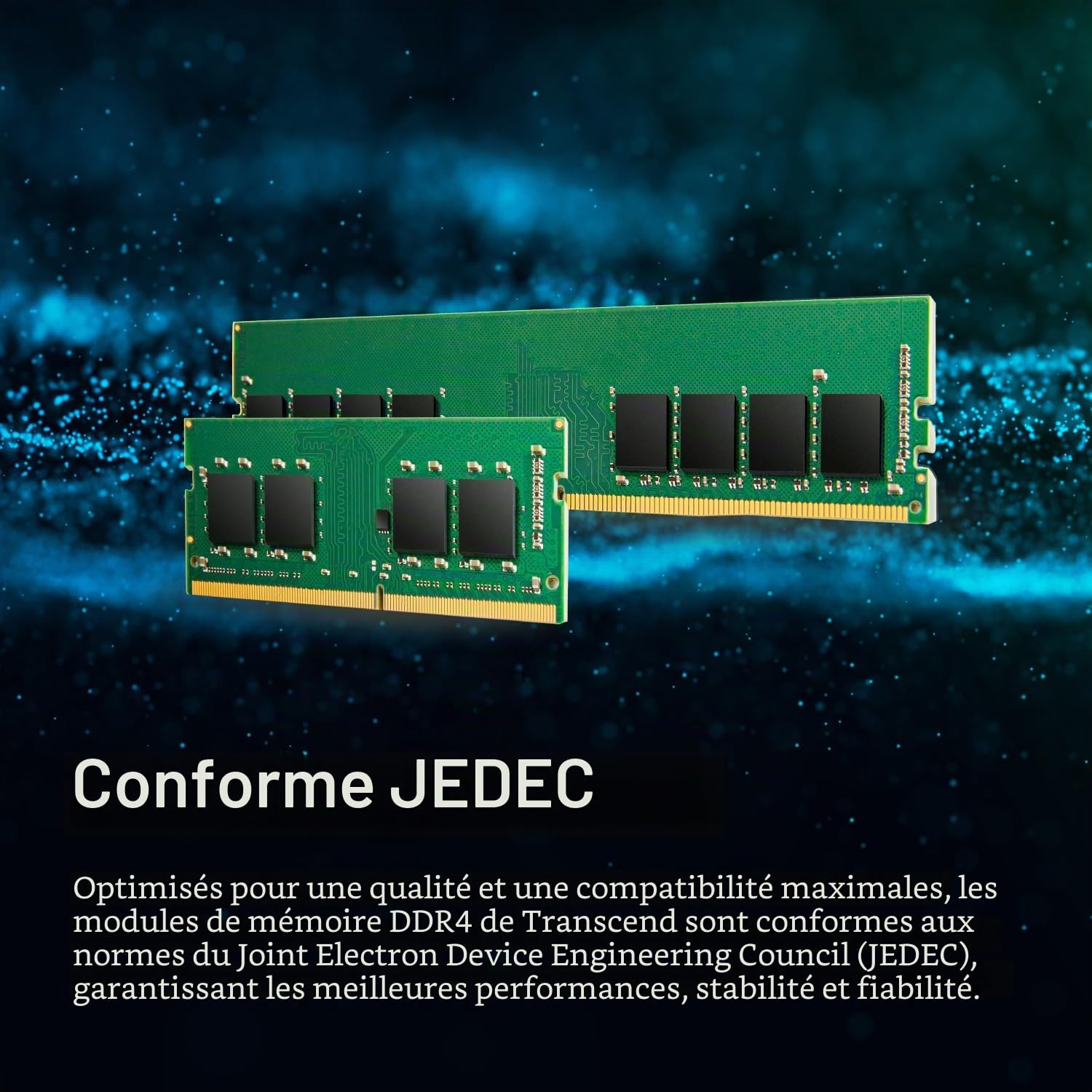 Transcend JM3200HSE-16G 16GB DDR4 3200MHz SO-DIMM Module Mémoire