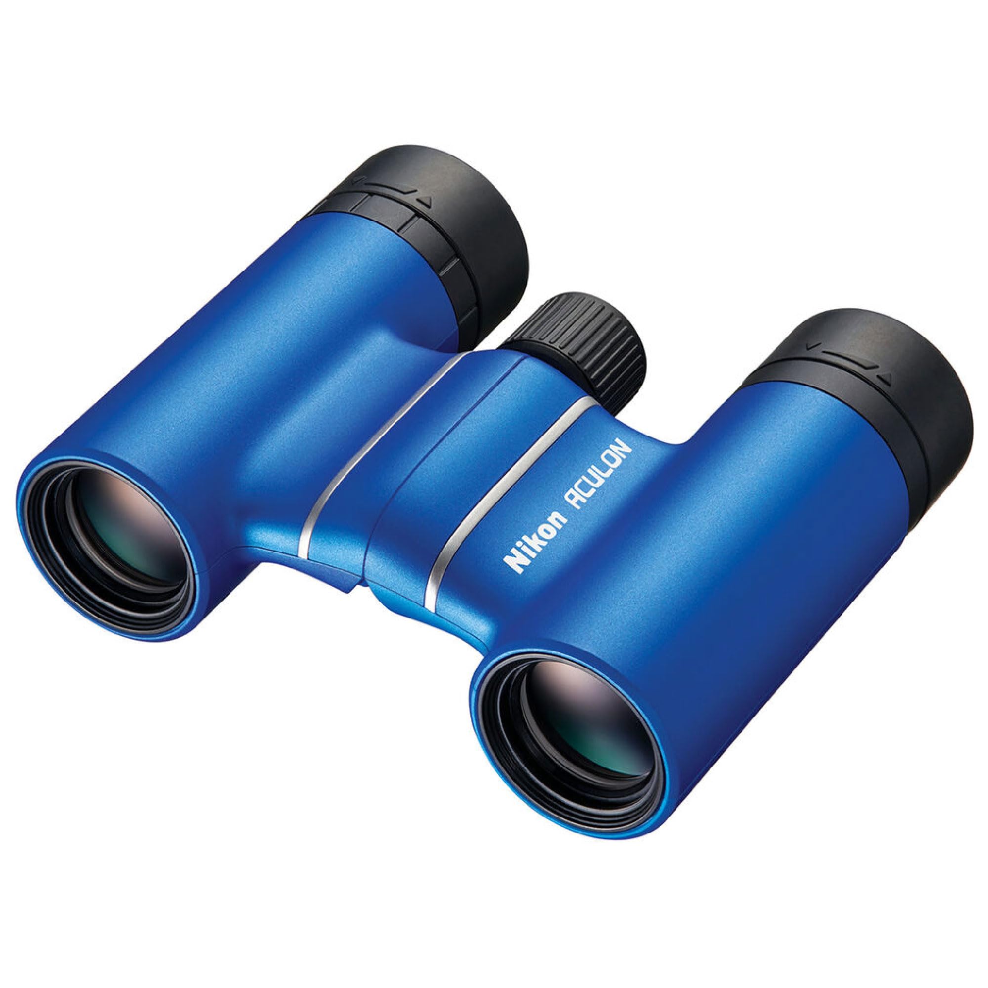 Nikon ACULON T02 Compact Binoculars - 21mm Objective Lenses, Multilayer-Coated Optics, Ergonomic Compact Design Binoculars for Travel, Sports,