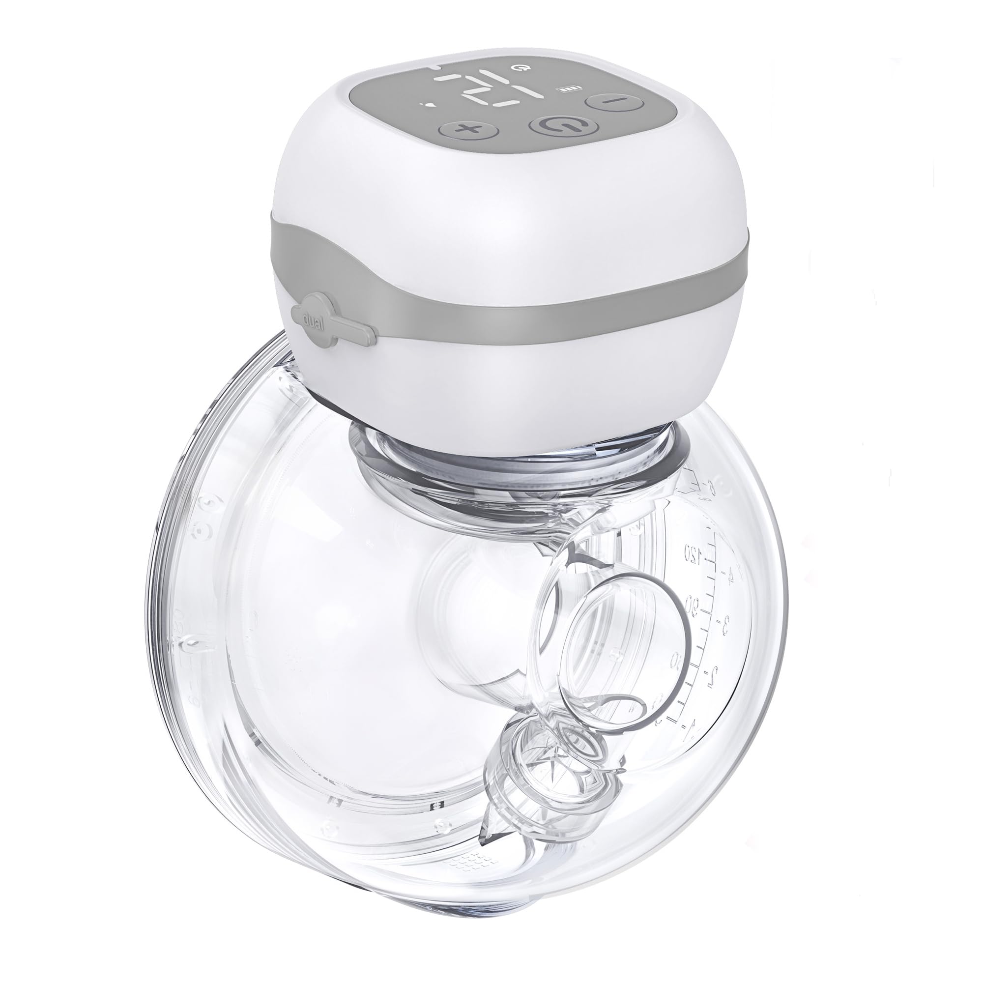 Jheppbay Electric Breast Pump Wearable - Handsfree Breast Pump Electrical, 12 Levels 3 Modes, Painless Low Noise, BPA Free