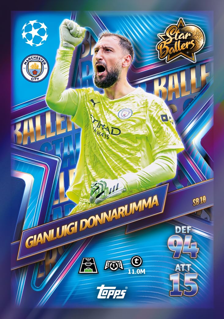 Topps UCC Match Attax 2025/26 Update Eco Pack #2 Star Ballers 41 tarjetas 16 exclusivas Star Baller Cards Supreme Talent LE