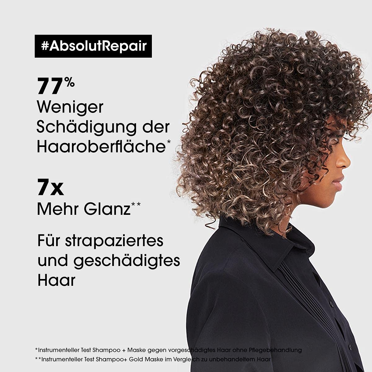 L'Oréal Professionnel Reparierendes Haarshampoo für strapaziertes und trockenes Haar, Mit Quinoa, Serie Expert, Absolut Repair Shampoo