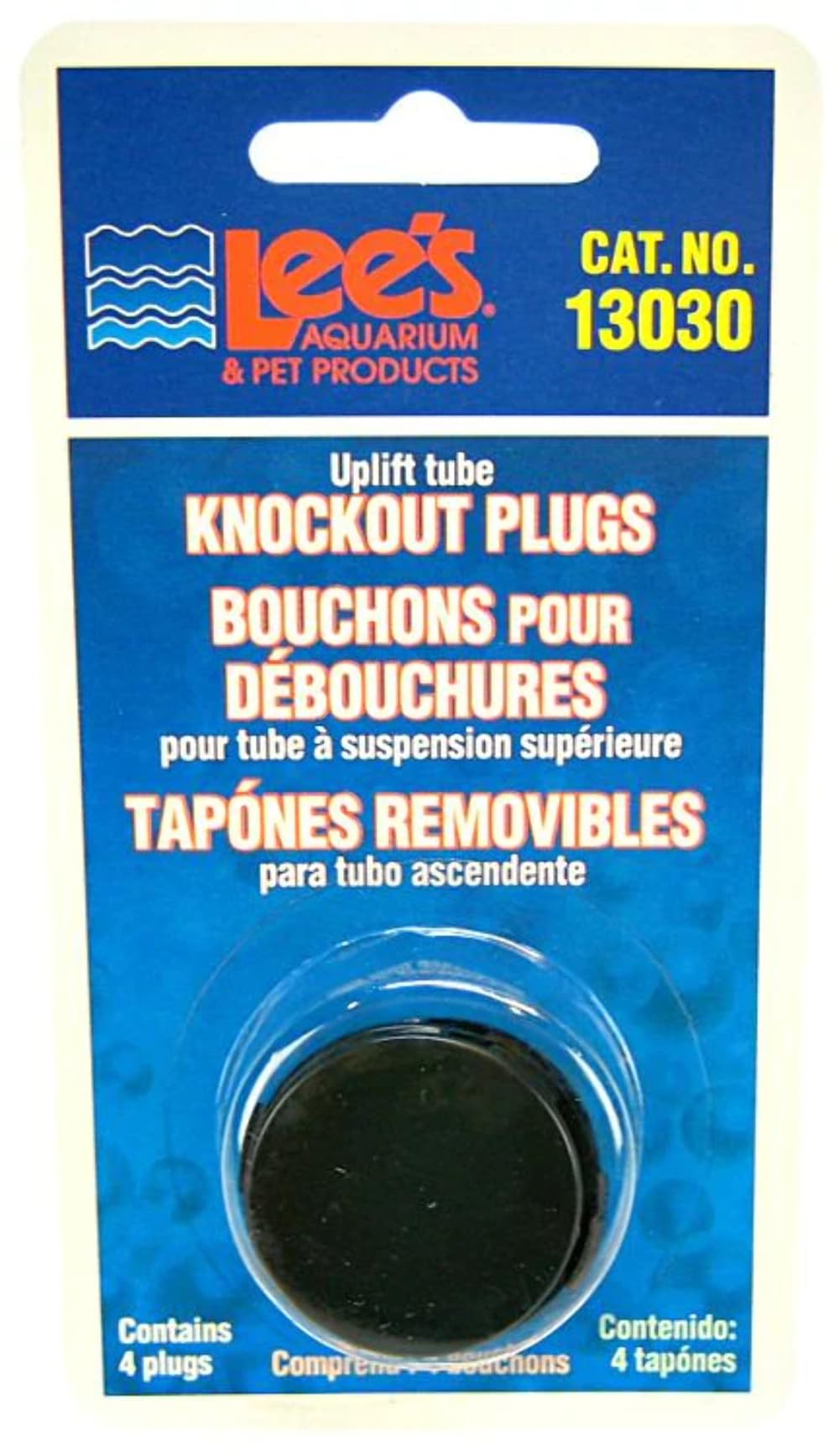 Lee's UGF Uplift Knockout Plugs Blister Card 4pk