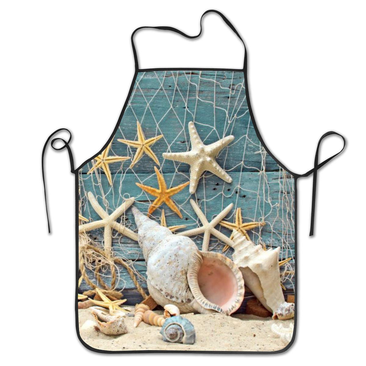 YISHOW Animals Dressed Like Humans Wolf Adjustable Bib Apron - Washable Unisex Cooking Kitchen Aprons for Chef