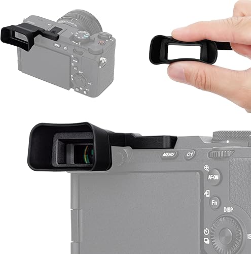 Vista 17 de A6700 Eyecup, visor de silicona suave extendida para cámara ocular especialmente diseñado para cámara Sony A6700 Alpha APS-C sin espejo que