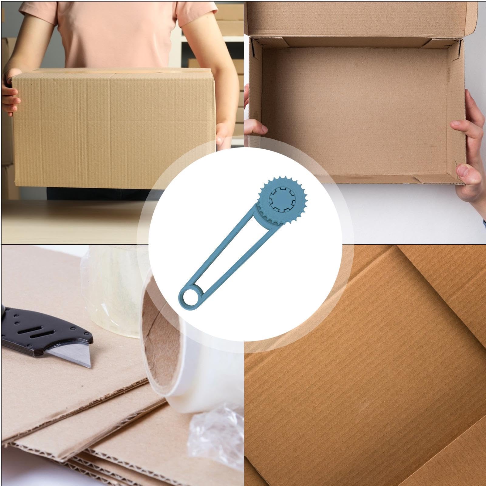 Cardboard Perforation Tool, Box Resizers Paper Punch, Blue Precise Cut Papers Perforated Tool, Box Resizer Tools, Multifunctional Punching Supplies for Foil, Laminate, Eva Foam
