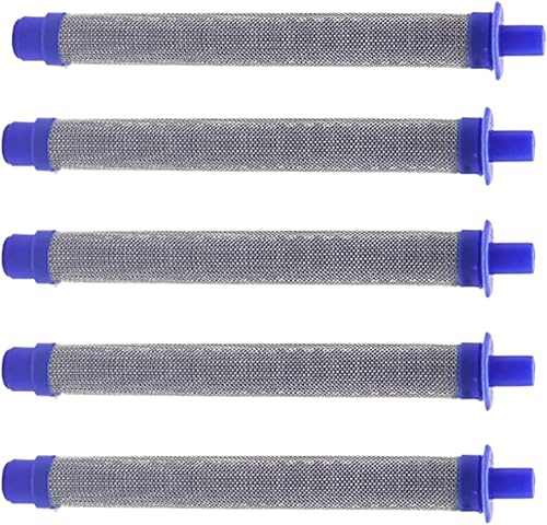 Miniatura 6 de RHBLME Paquete de 10 filtros de pistola pulverizadora sin aire, 60 filtros de malla sin aire tipo pistola pulverizadora, filtro de repuesto para