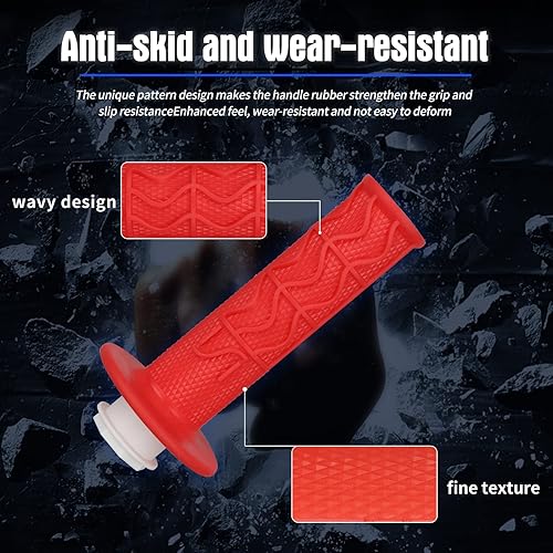 Miniatura 6 de NIBBI Bloqueo universal de motocicleta con agarre 78 en el acelerador para motocross Dirt Bike Yamaha Kawasaki Honda KTM