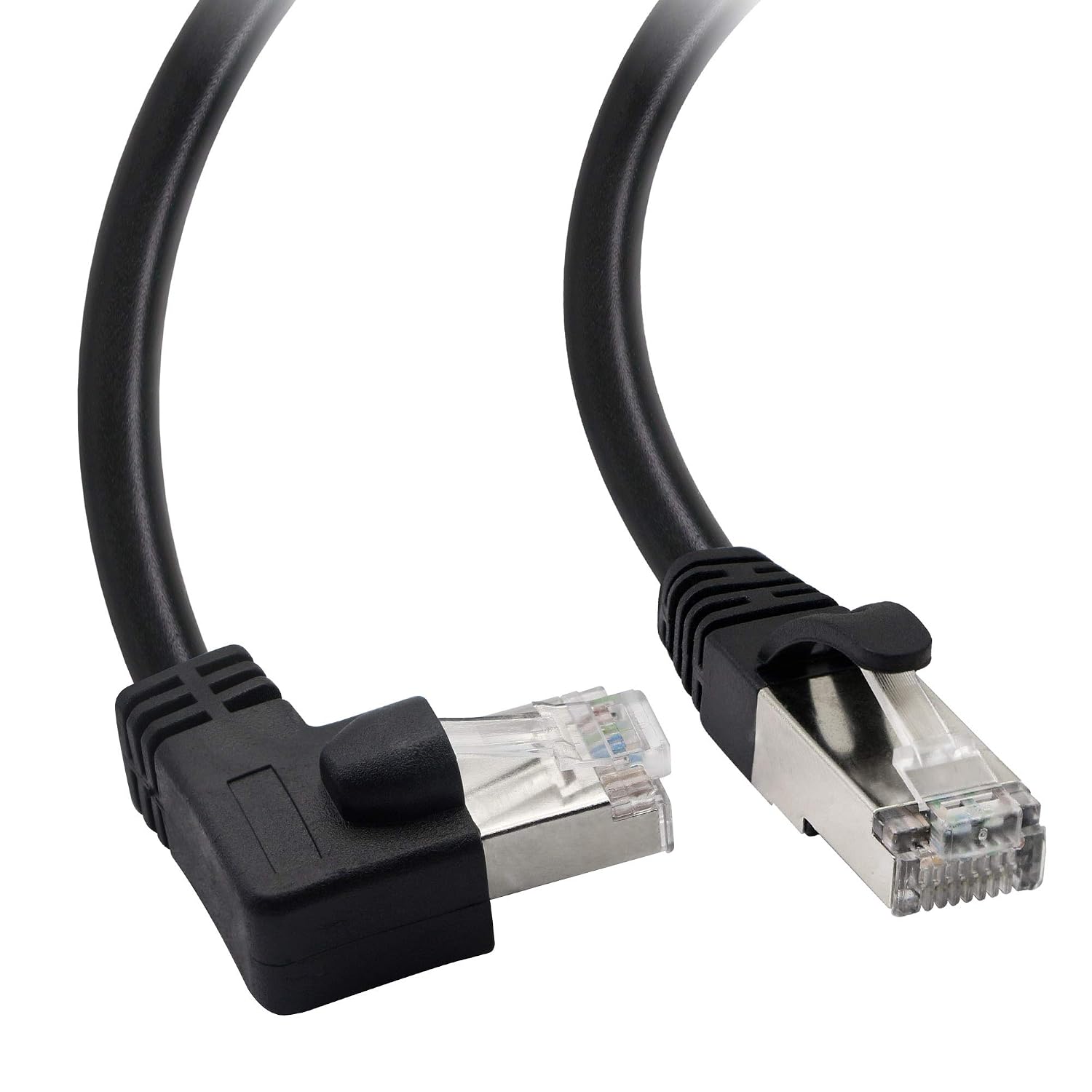 Ethernet-кабель Cat5, разъем RJ45, угол 90 градусов, кабель для локальной сети (LAN), патч-кабель для компьютера, маршрутизатора, 