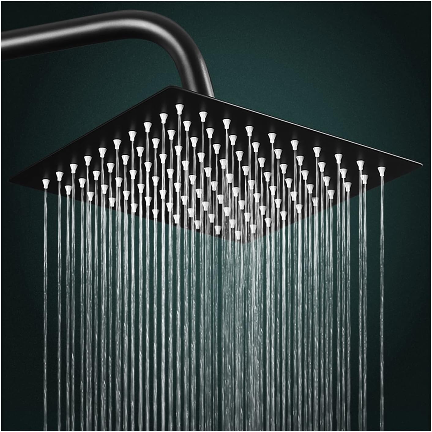 JEMITA Rainfall Shower Head Stainless Steel UltraThin