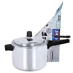 Panela de Pressão Polida com Valvula de Segurança de Silicone Bon Chef 4,5 litros