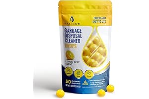 50-Count Lemon Zest Active Disposal Cleaner and Deodorizer Drops