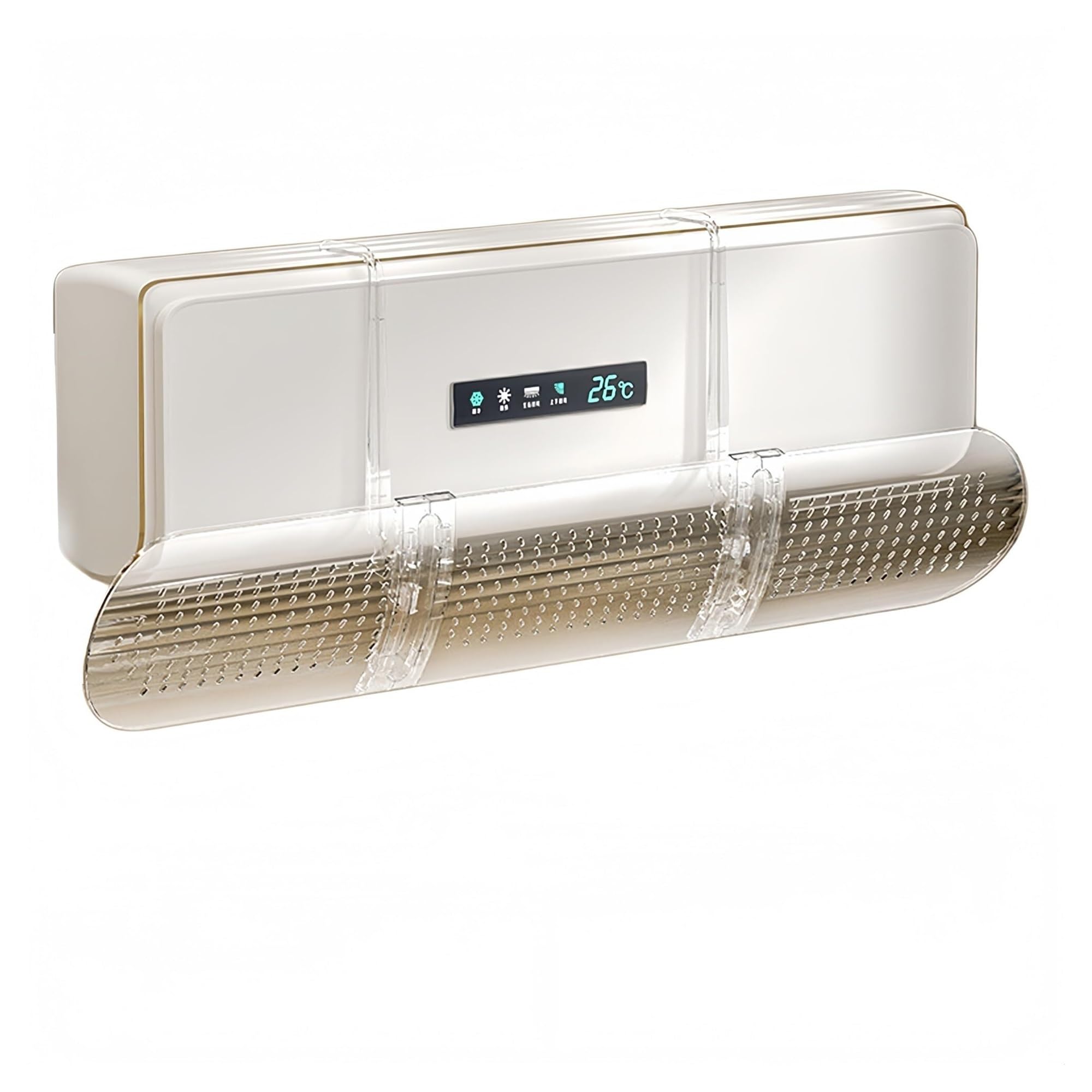 Juskaqzyi Clear Air Conditioner Deflector Wall-Mounted Vent Deflector
