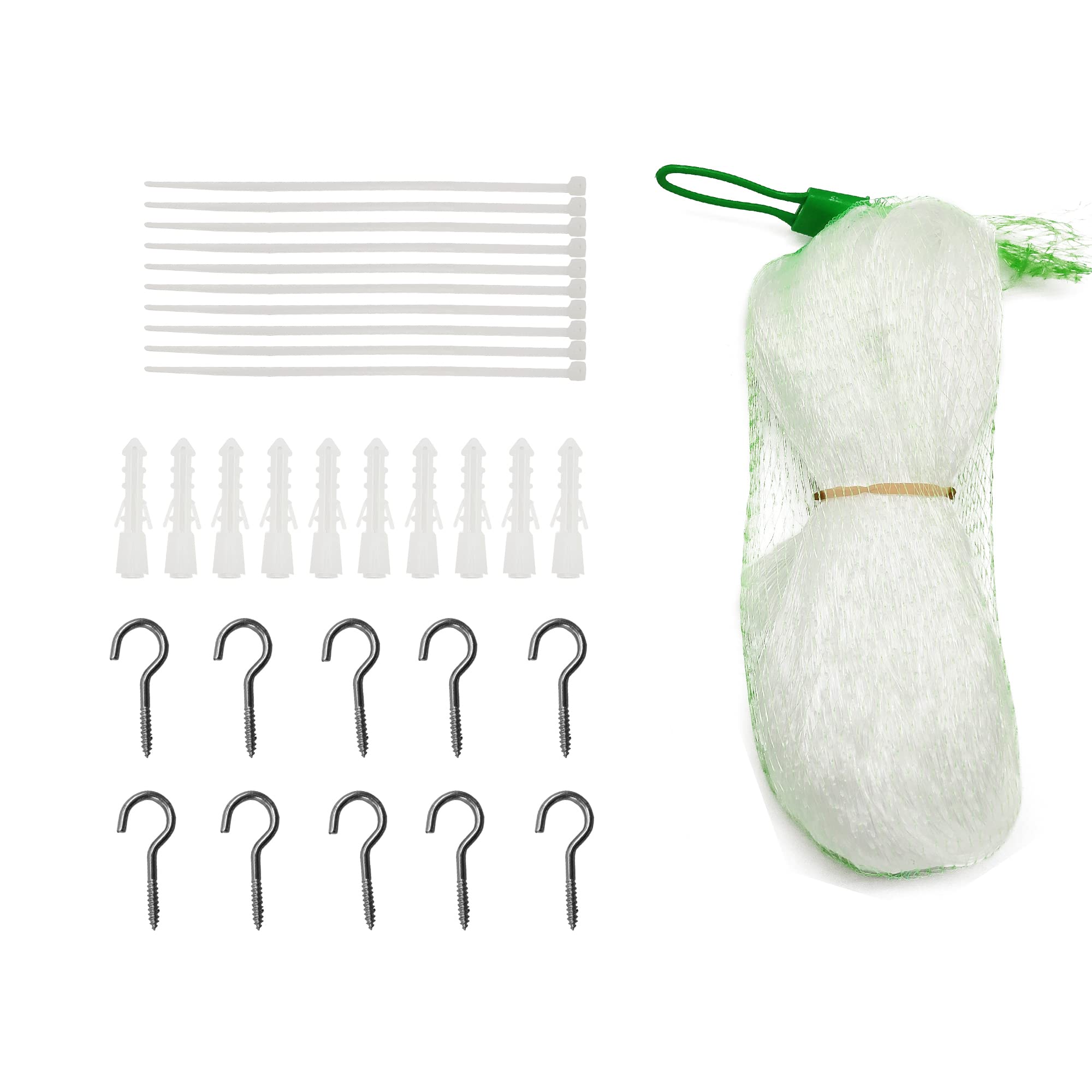 Rete Per Gatti Balcone 5x3m - Trasparente, Anti-UV, Resistente A Graffi E Morsi, Senza Foratura, Con Kit Fissaggio - Foto 12