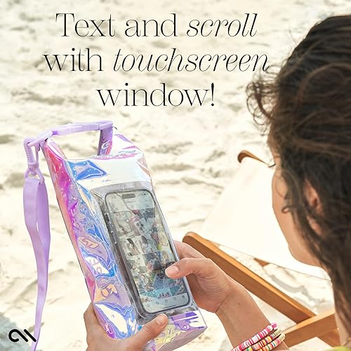 Miniatura 4 de Case-Mate IP68 Bolsa seca impermeable 2L - Mochila enrollable con funda para teléfonobolsa de navegación y kayak, accesorios esenciales para