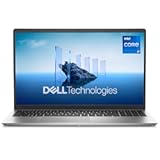 15 Laptop DC15250-15.6-inch FHD 120Hz Display, 13th Gen Intel Core i7-1355U, 16GB DDR4 RAM, 512GB SSD, Intel UHD Graphics, Windows 11 Home, Onsite Service - Platinum Silver