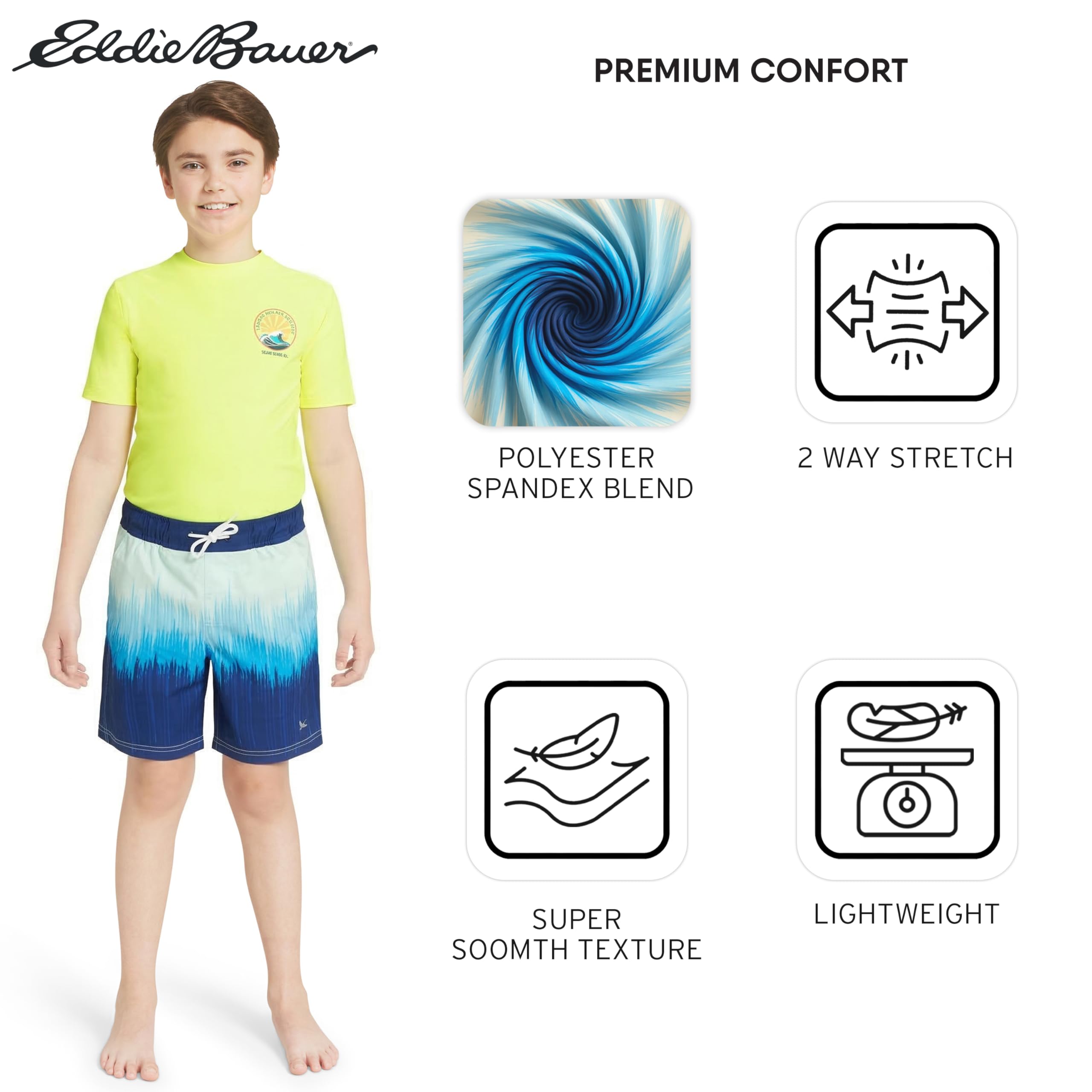 Eddie Bauer Costume a Pantaloncino Bambini e Ragazzi