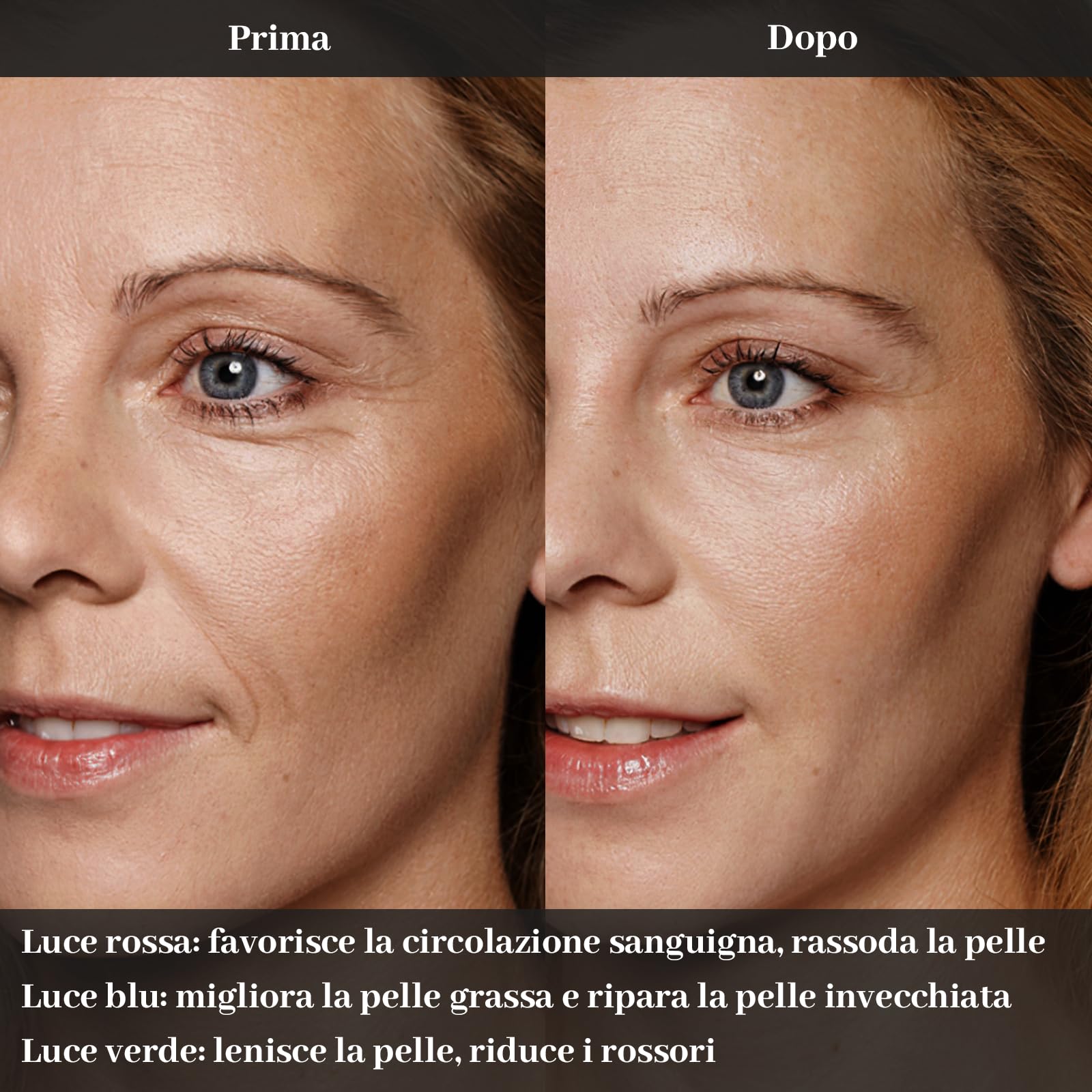 Profey Gua Sha Viso Strumento, Massaggiatore Visocon vibrazione e riscaldamento, 3 Colori di Luce Massaggiatore Viso Lifting, Massaggiatore Viso Antirughe Antietà