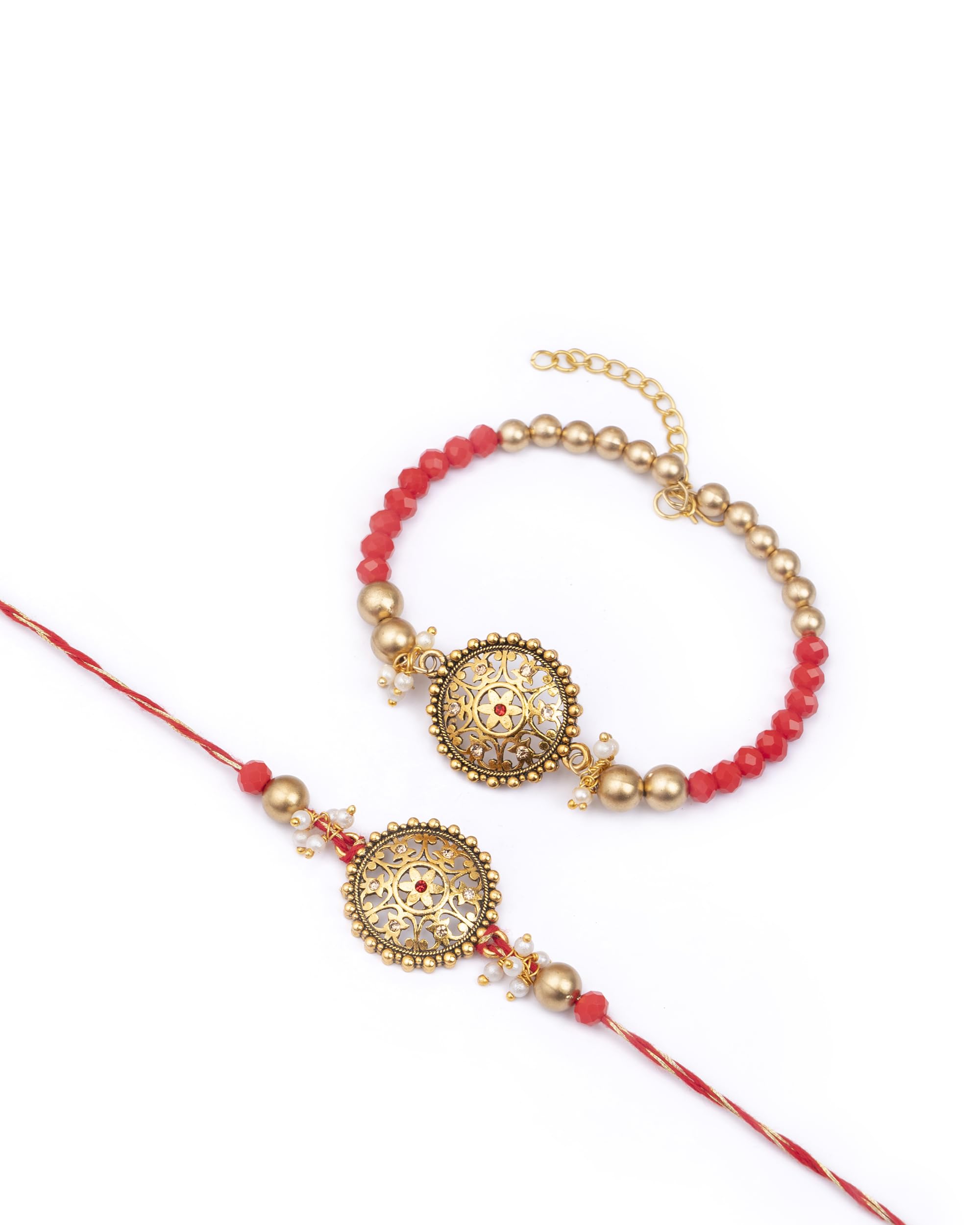 HYPERFOODS Dore® Rakhi For Bhaiya Bhabhi Lumba Rakhi Set Bhaiya Bhabhi Rakhi Combo Rakhi Set For Bhaiya Bhabhi Rakhi For Bhai Bhabhi Necklace Of Ruby Bhai Bhabhi Rakhi Set (B0C5MX6VTJ) Amazon Price History, Amazon Price Tracker