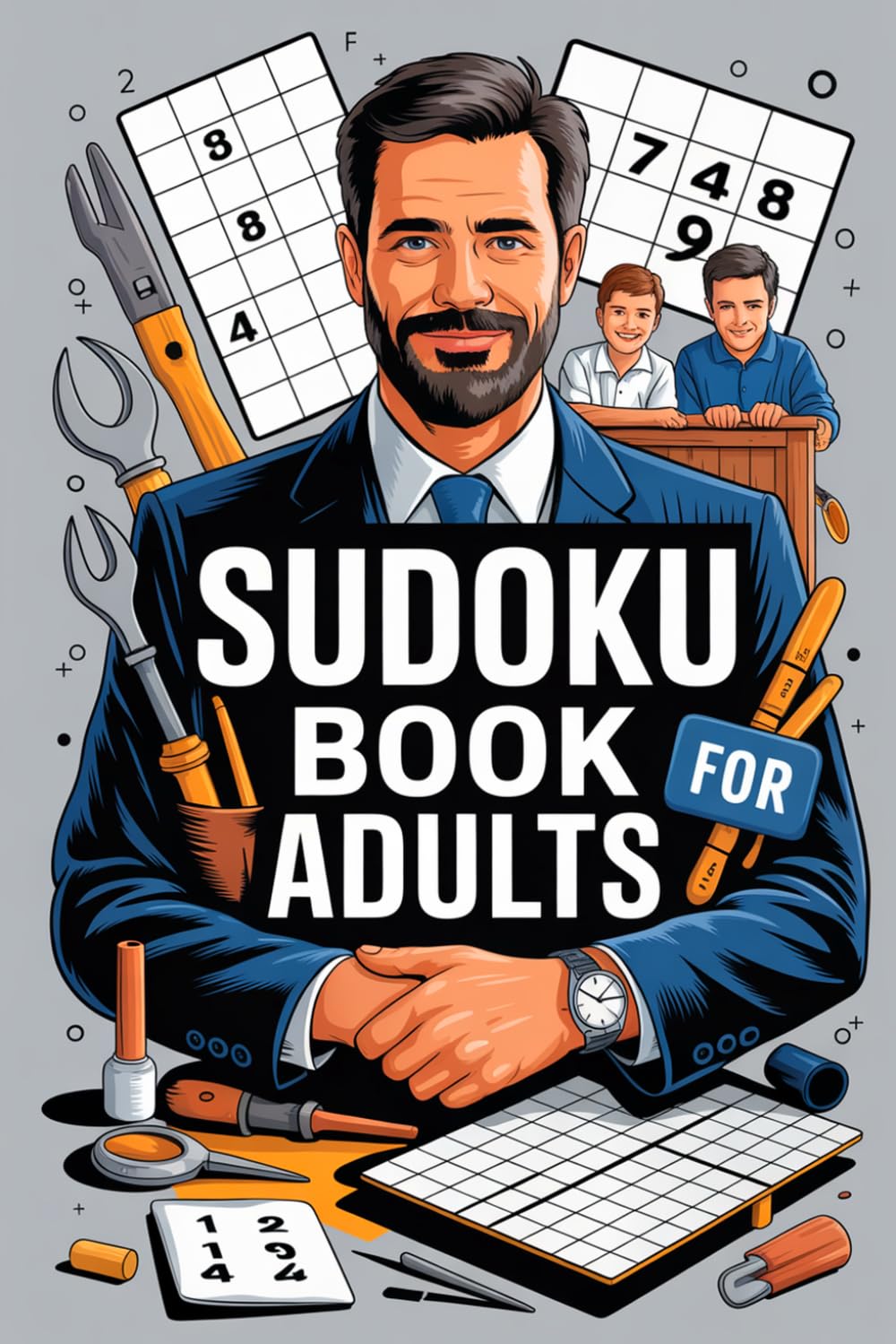 Sudoku Book for Adults: Classic Skill-Building Puzzle Workbook for Grown-Ups with Appreciation Theme and Strategy Play