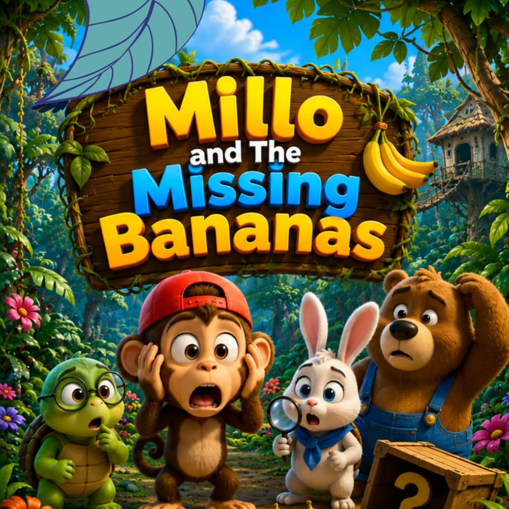 Milo and the Missing Bananas: A Funny Jungle Adventure (Jungle Friends Mystery Adventures)