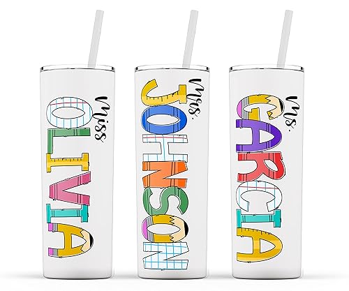 Personalized Teacher Tumbler-Preschool Teacher-Teacher Appreciation-Virtual Teacher Gift-Teacher Valentine Gift-Student Teacher Gift Personalized Teacher Tumbler-Preschool Teacher-Teacher Appreciation-Virtual Teacher Gift-Teacher Valentine Gift-Student Teacher Gift