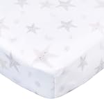 Gerber Crib Sheet - Ultra-Soft Fitted Baby Sheet for Standard Crib & Toddler Mattress - Breathable & Cozy Nursery Bedding - Coastal Calm - Whales