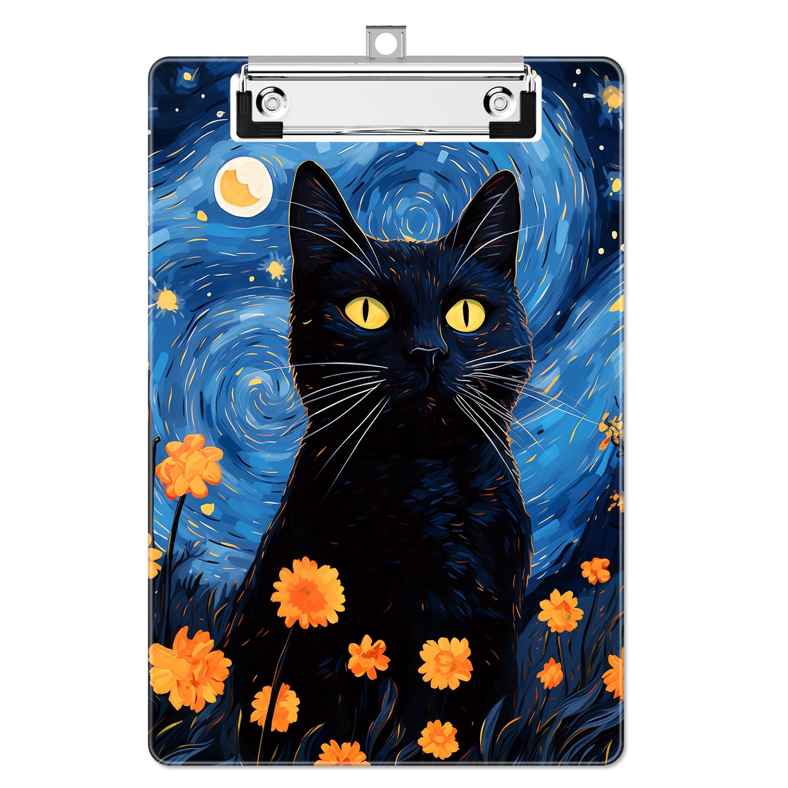 Luminzo Plastic Small Clipboard 6x9in Half-Letter for Students