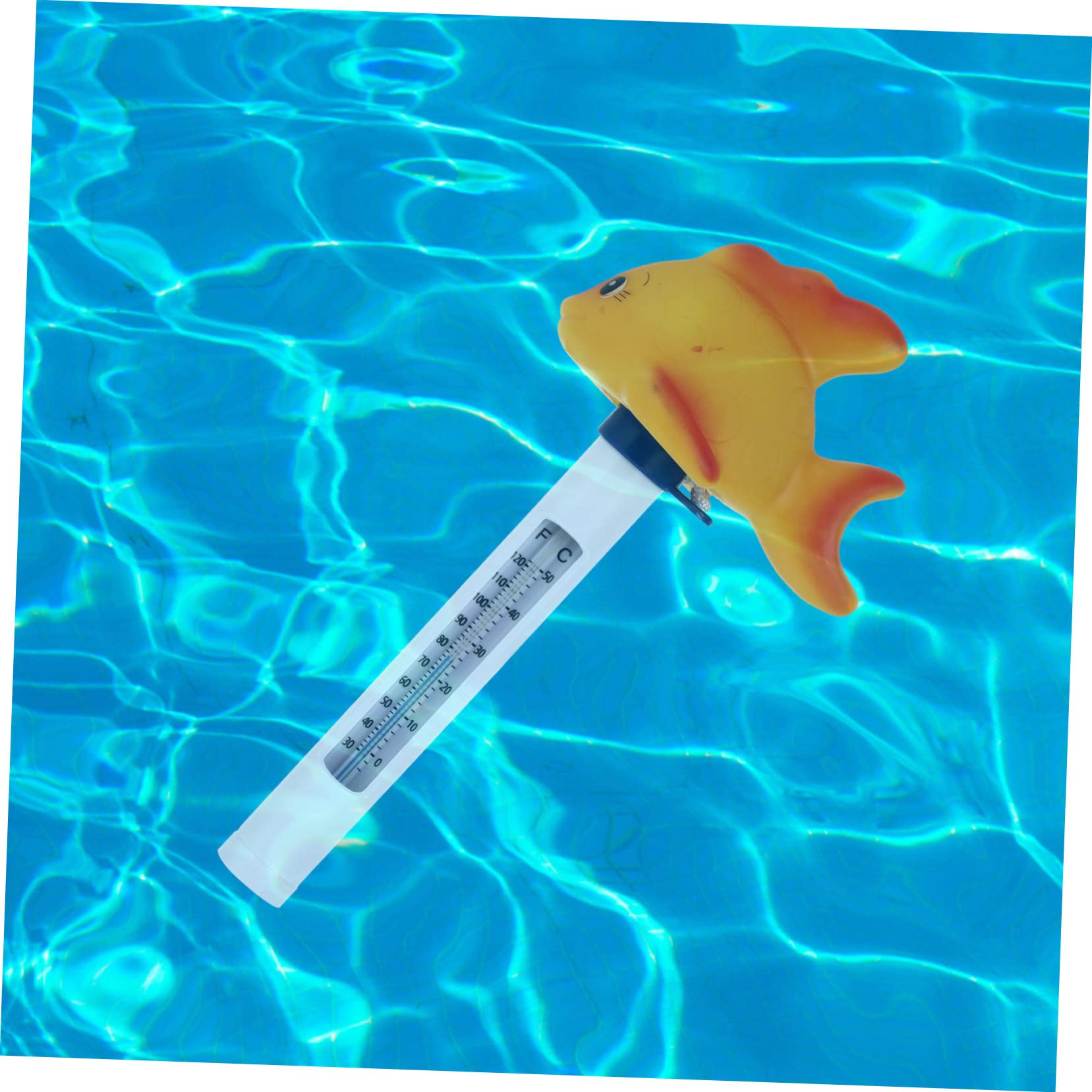 POPETPOP 4pezzi Termometro Galleggiante Per Piscina Misuratore Fahrenheit Per e Vasche Idromassaggio