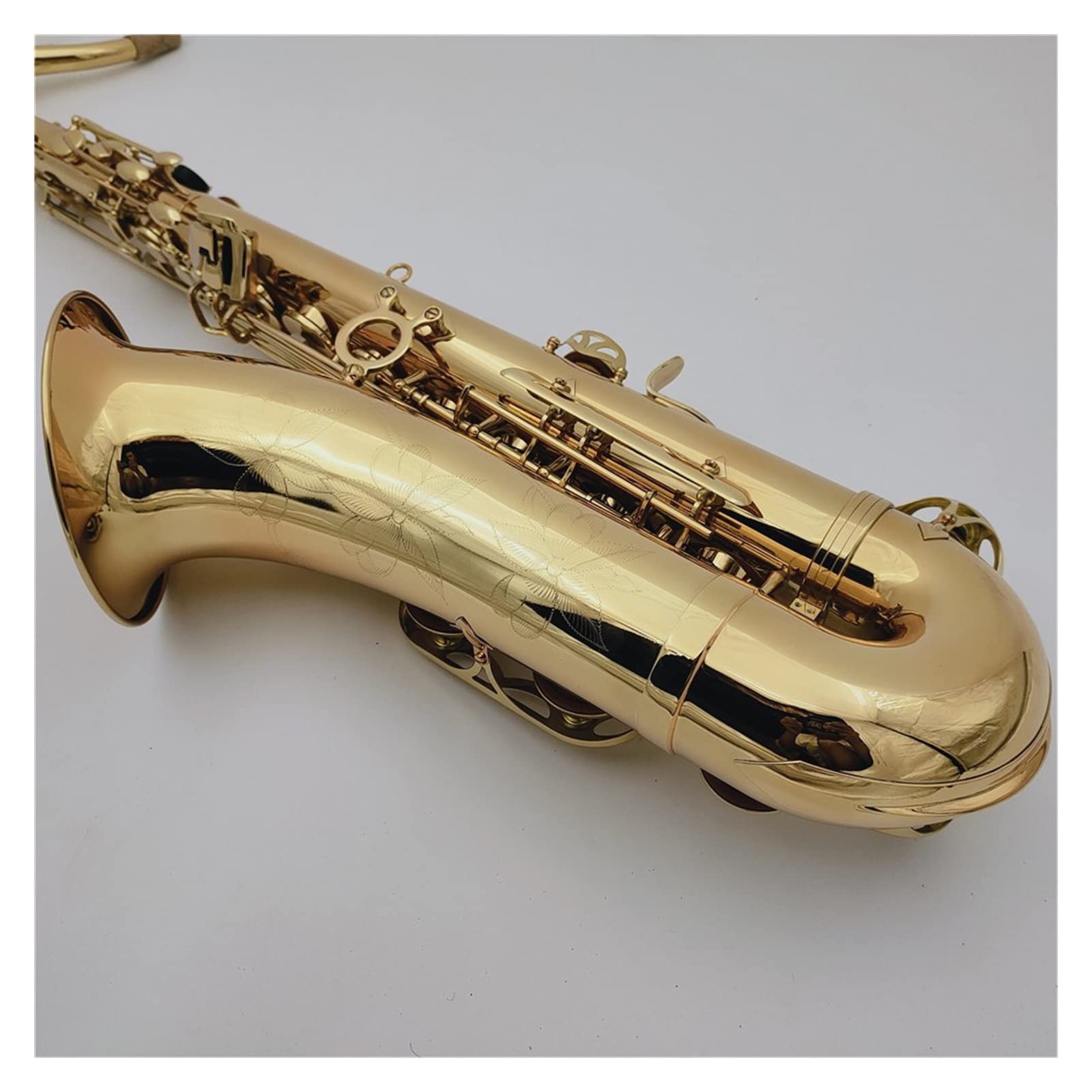 Strumento Musical della Lacca in Ottone del Sassofono del Sassofono del Tenore con Gli Accessori del Caso Sassofono Studenti