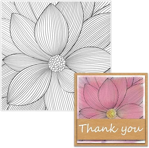 Sellos transparentes de fondo de flores florecientes para hacer tarjetas, flores de loto de verano, sellos de goma transparente para decoración de