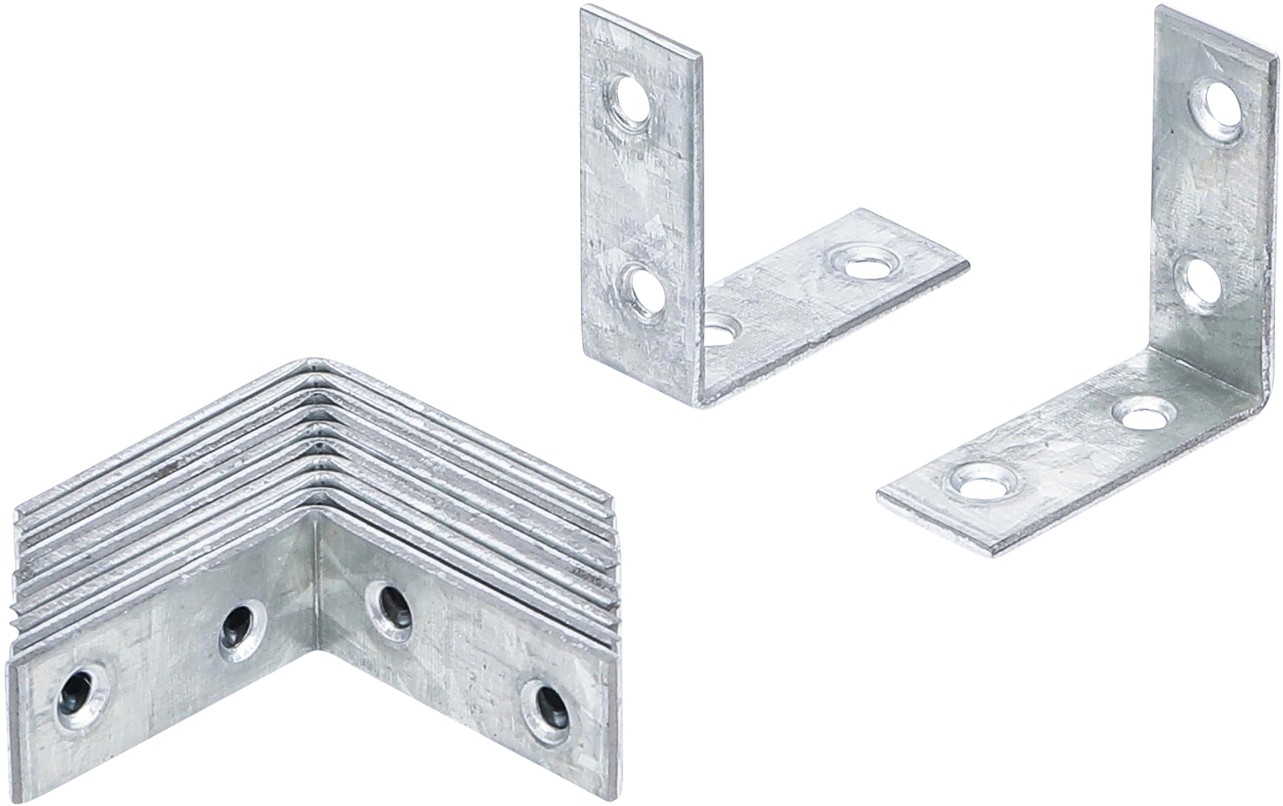BGS Diy 80944 | Chair Bracket | 40 x 40 x 15 mm | 12 pcs.