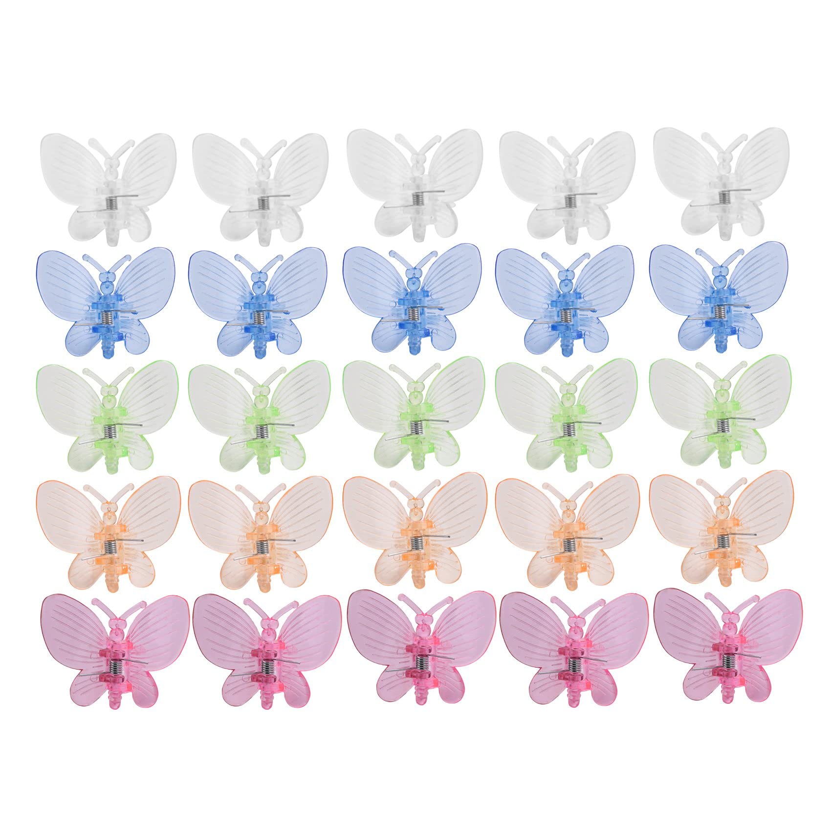 Blisfulhoks Orchid Clips 30Pcs Butterfly Plant Clips Orchid Support Clips Vine Clips Plant Clips for Support Flower Orchid Vine